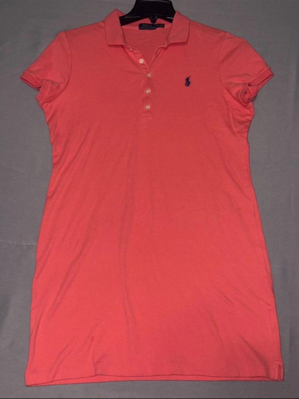 Lauren Ralph Lauren Coral Polo Shirt Dress